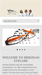 Mobile Screenshot of meridianeyecarepc.com